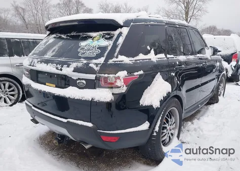 2016 Land Rover Range Rover Sport 3.0L V6 Supercharged Hse из США, поврежденный, VIN SALWR2VF1GA650820